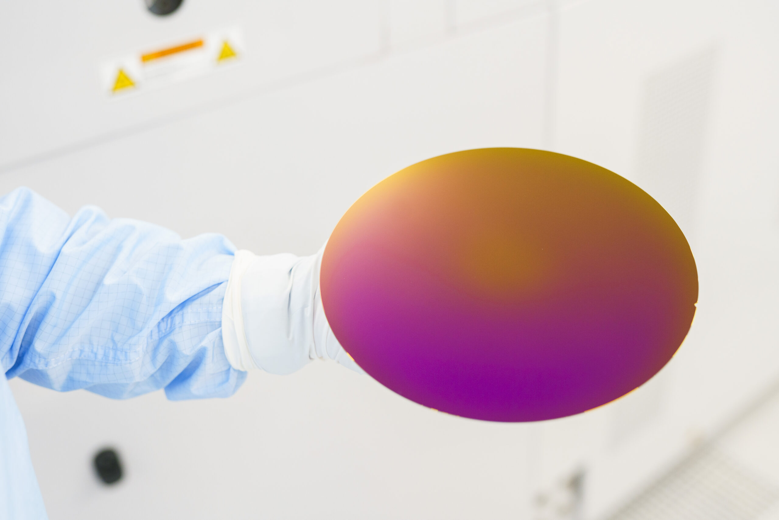 EPSRC Image Bank Project

A wafer ready for etching in the clean room facilities in the Ray Dolby Centre.

University of Cambridge, Cambridge, 26 September 2025.